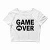 game over Crop Top