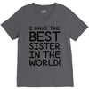 sister joke V-Neck Tee