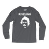 rivelino brazil 70s football world cup legend retro Long Sleeve Shirts