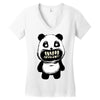 panda Women's V-Neck T-Shirt