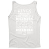 Real Kings Are Born On December 27 Tank Top