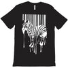banksy street art zebra bar code T-Shirt