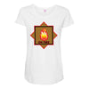 ON FIRE Maternity Scoop Neck T-shirt