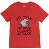 anxiety attack V-Neck Tee