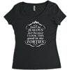 look good forties Women's Triblend Scoop T-shirt