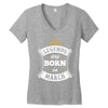 Legends Are Born In March Women's V-Neck T-Shirt