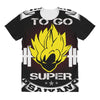 Trainning To Go Super Saiyan All Over Women's T-shirt