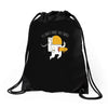 space sucks Drawstring Bags