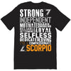 Strong Independent Motivated Scorpio T-Shirt