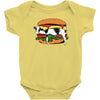 fresh meat Baby Bodysuit