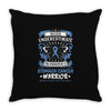 Never Underestimate the Strength of a Stomach Cancer Warrior Throw Pillow