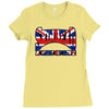 skinhead union Ladies Fitted T-Shirt