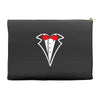 tuxedo bow Accessory Pouches