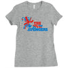 1970s retro tv show the new avengers Ladies Fitted T-Shirt