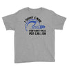 I Don't Care How Many Miles Per Gallon Youth Tee