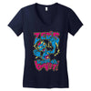 undead zed Women's V-Neck T-Shirt