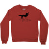 the coolest wolf moment ever Crewneck Sweatshirt