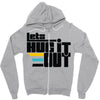 lets hug it out Zipper Hoodie