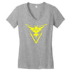 retro gamer anime Women's V-Neck T-Shirt