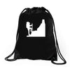 mountain hiker Drawstring Bags