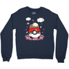 totoro snoopy pokemon parody Crewneck Sweatshirt