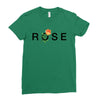 Rose Ladies Fitted T-Shirt