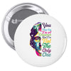 you may say dreamer but i'm not the only one Pin-back button