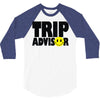 trip advisor 3/4 Sleeve Shirt