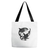 orca storm Tote Bags