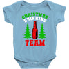 christmas drinking team Baby Bodysuit