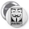 disobey Pin-back button