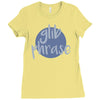 glib phrase Ladies Fitted T-Shirt
