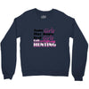 real girls go hunting Crewneck Sweatshirt