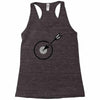 archery target Racerback Tank