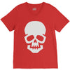 mr. skull V-Neck Tee