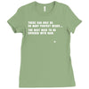 perfect head funny bald Ladies Fitted T-Shirt
