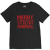 merry christmas ya filthy animal V-Neck Tee