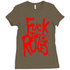 arch enemy fuck the rules Ladies Fitted T-Shirt