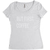 but firsh coffee Women's Triblend Scoop T-shirt