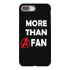 Avengers More Than A Fan iPhone 8 Plus