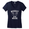 modest mouse rock band black hooded sweatshirt sz s m l xl,,,,,, Women's V-Neck T-Shirt