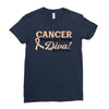 Cancer Picked The Wrong Diva Ladies Fitted T-Shirt