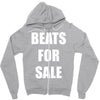 beats for sale hip hop rap producer Zipper Hoodie