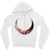 Space Skeleton Zipper Hoodie