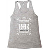 vintage made in 1992 perfectly aged a living legend Racerback Tank