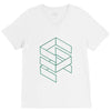 stacked V-Neck Tee