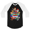 paw patrol birthday boy  brother 3/4 Sleeve Shirt