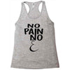 no pain Racerback Tank
