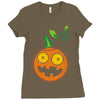 pumpkin! Ladies Fitted T-Shirt