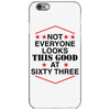 not everyone looks this good at sixty three iPhone 6/6s Case